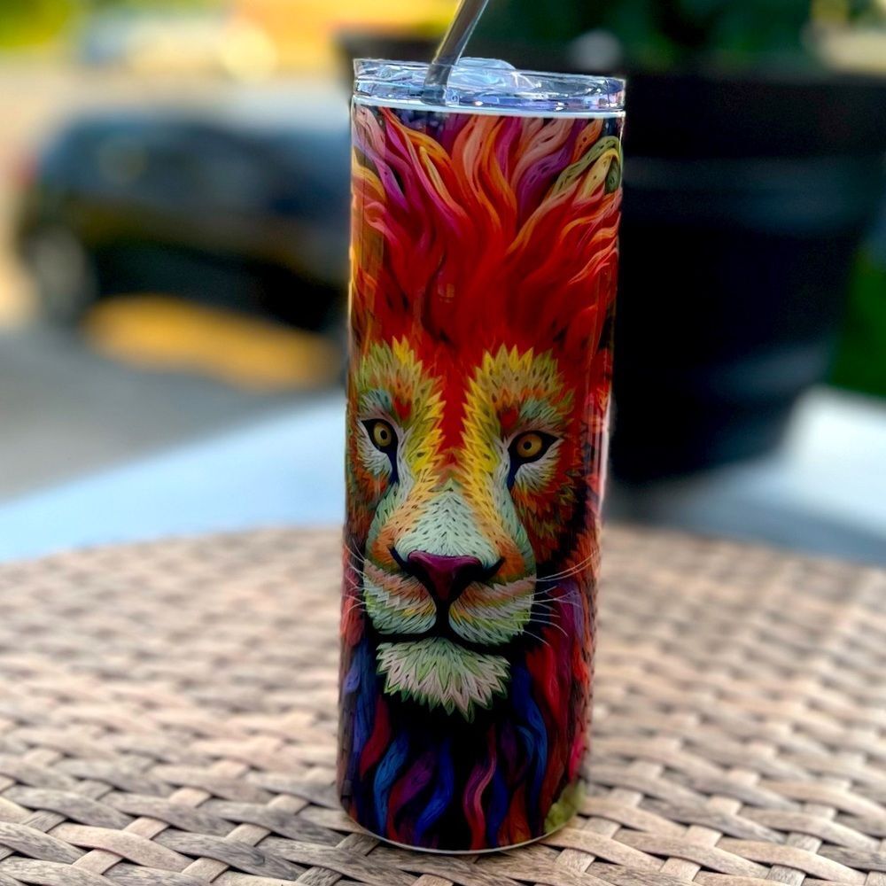 Lion tumbler